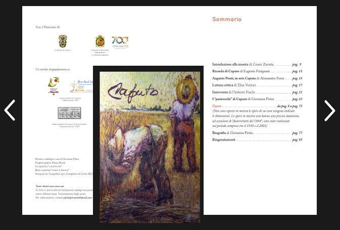 Online il catalogo della prima grande&nbsp;mostra