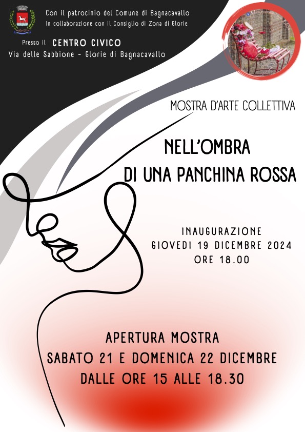 “Orfani” di Caputo “Nell’ombra di una panchina rossa” 