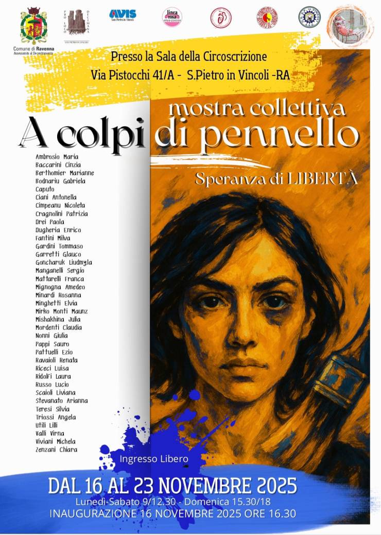 Caputo partecipa alla mostra collettiva “A colpi di pennello” 
